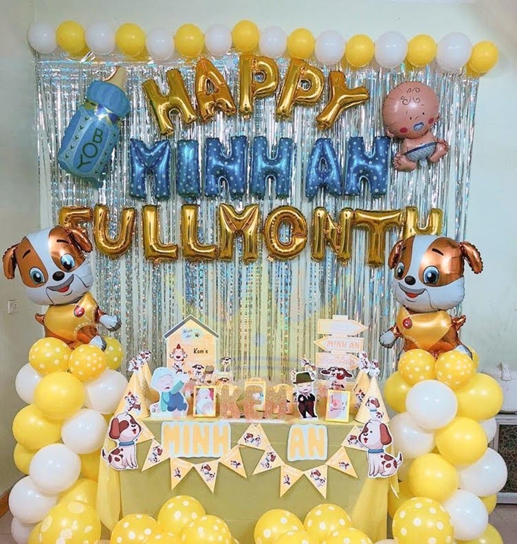 gói trang trí sinh nhật