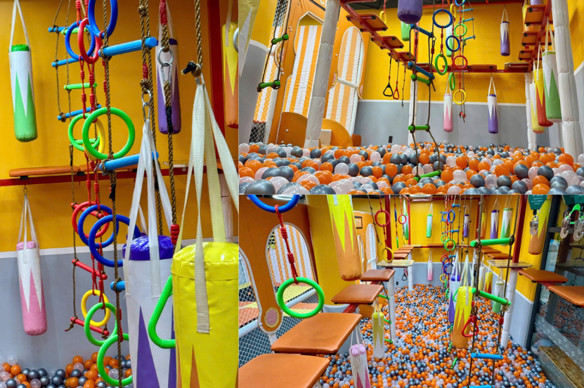 khu chơi vui trẻ em trong nhà 