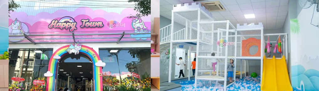 Happy Town - khu vui chơi trẻ em ở Phan Thiết