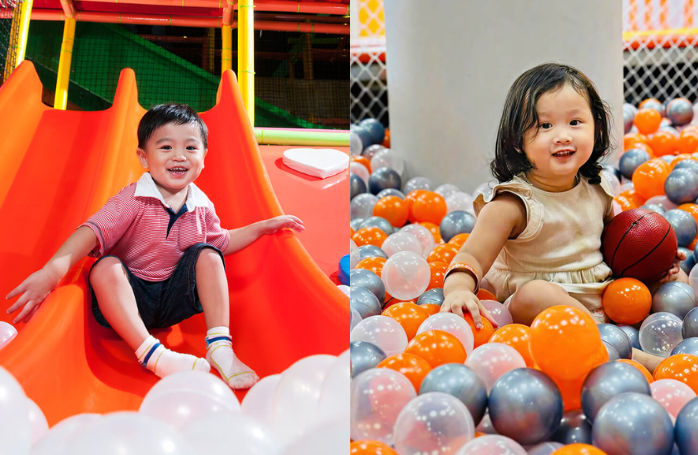 Các bé hồn nhiên, chơi đùa vui vẻ tại F3City và tuân thủ các nội quy khu vui chơi trẻ em