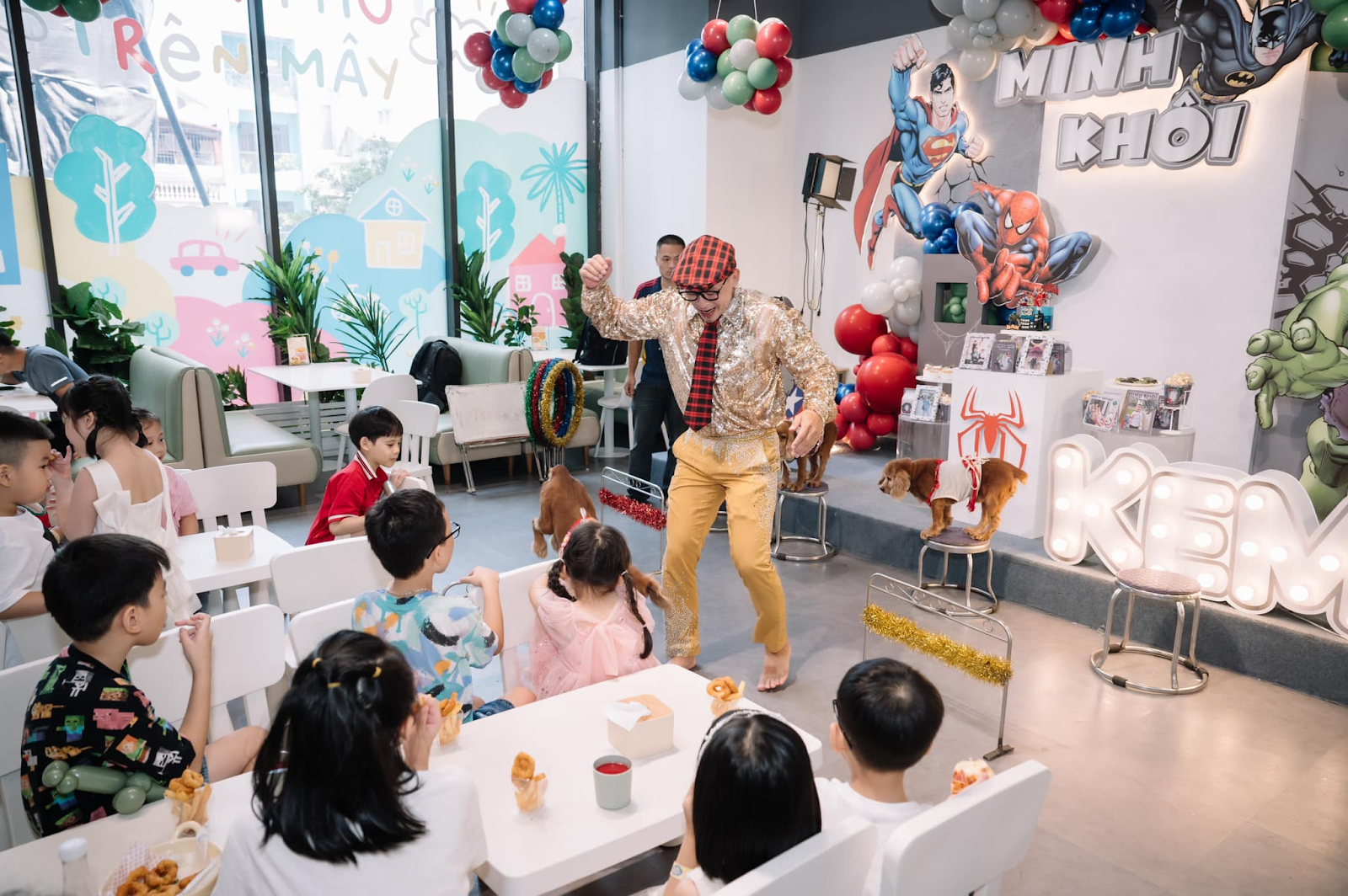 quy trình tổ chức sinh nhật cho bé