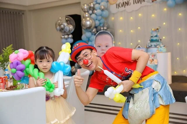 quy trình tổ chức sinh nhật cho bé