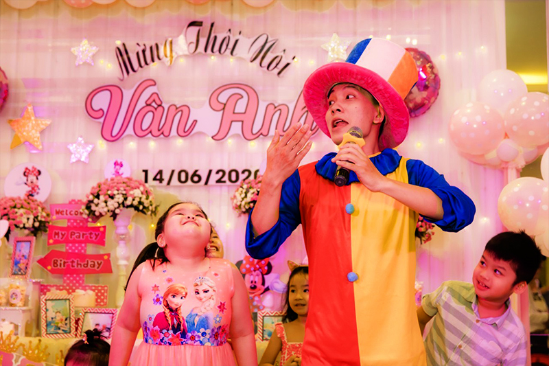 thuê MC hoạt náo sinh nhật trẻ em