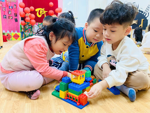 trò chơi nhóm cho trẻ