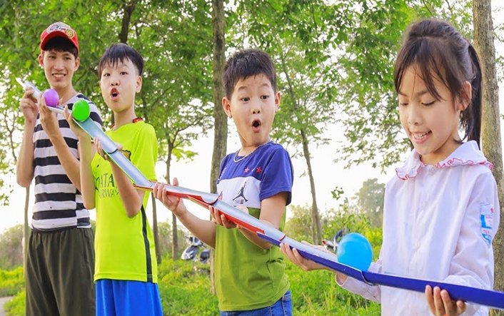 trò chơi nhóm cho trẻ