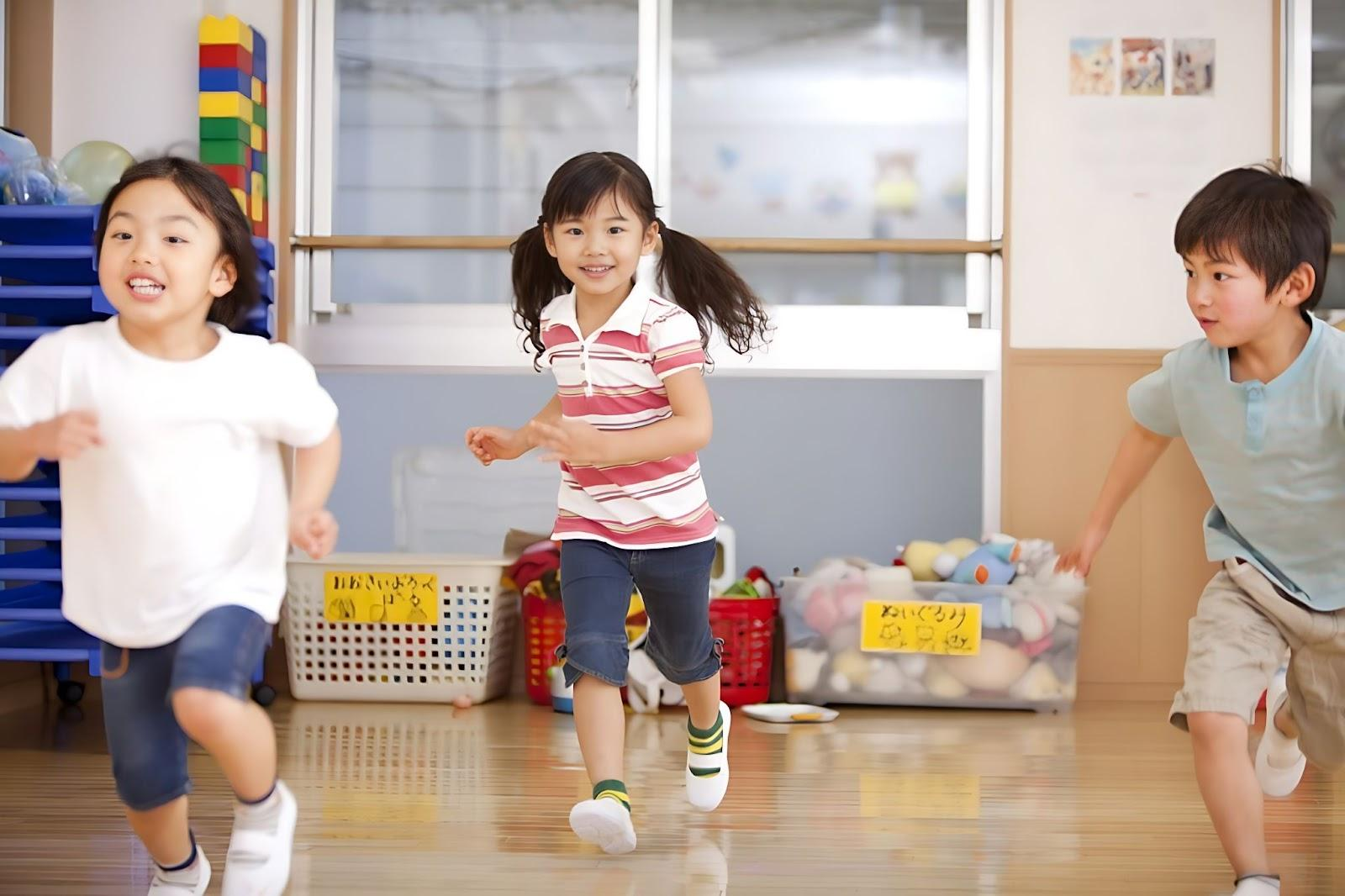 trò chơi vận động cho trẻ