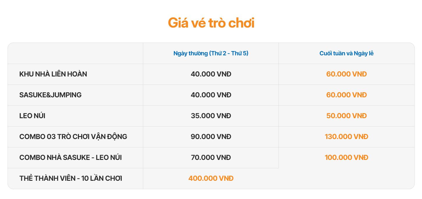 so sánh khu vui chơi trong nhà và ngoài trời