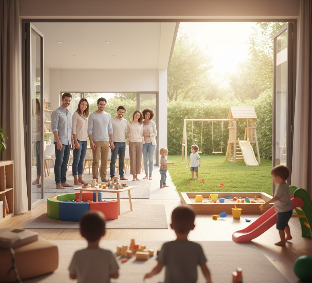 tác động của ánh sáng và âm thanh đến trẻ