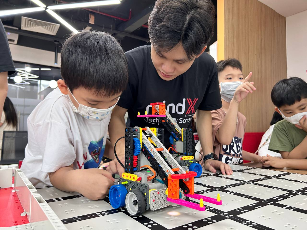 khu vui chơi cho bé 7–12 tuổi