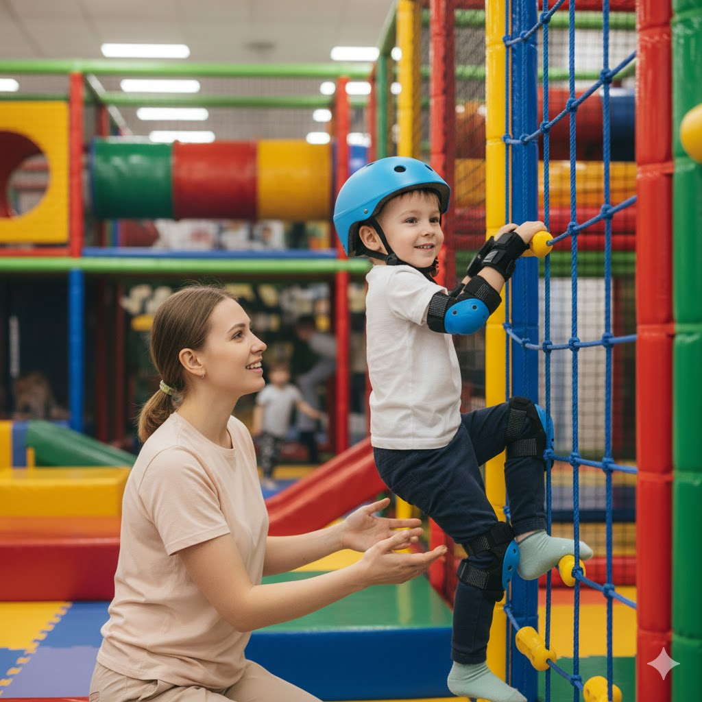 sai lầm khi đưa bé đi khu vui chơi