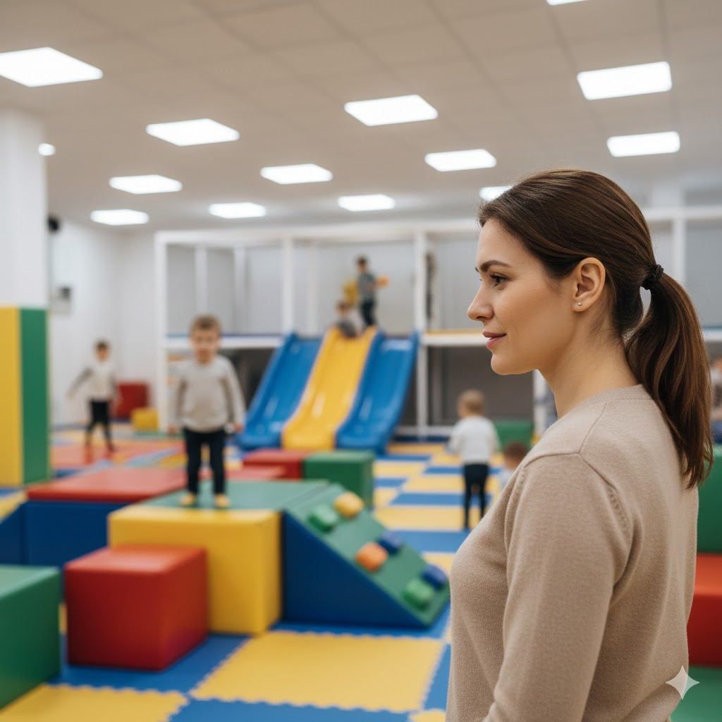 sai lầm khi đưa bé đi khu vui chơi