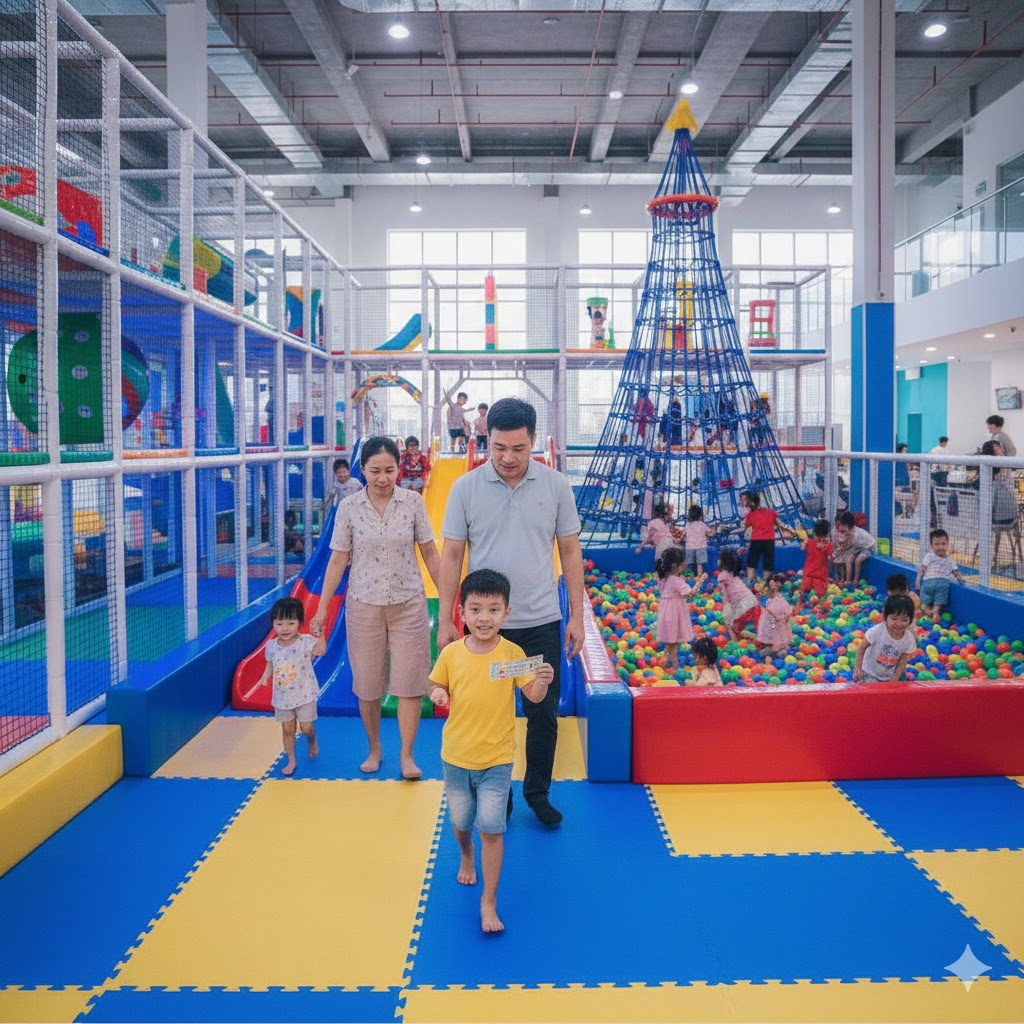 thẻ thành viên khu vui chơi